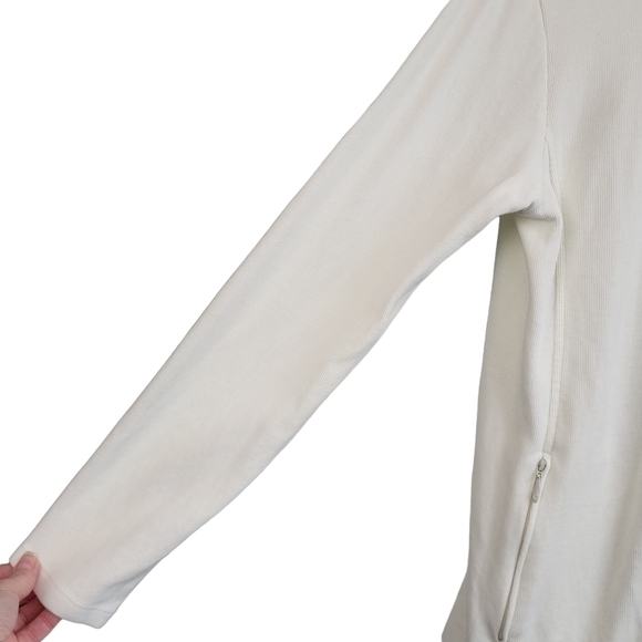 Cutter & Buck Ladies Journey Supima Flatback Full Zip Knit Jacket Medium - Picture 4 of 12